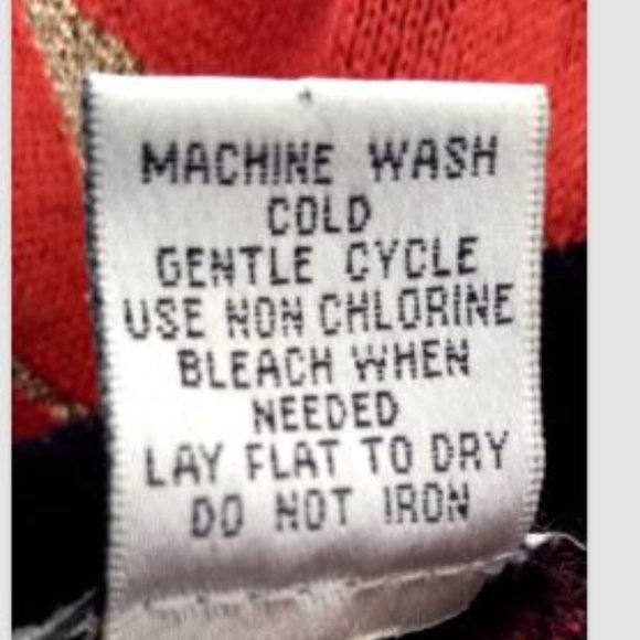 Aztec Sweater Women’s Size Small Black Orange Gold Glitter Warm Pullover - Picture 9 of 11